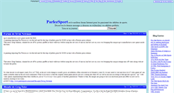 Desktop Screenshot of parlezsport.com