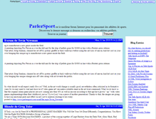 Tablet Screenshot of parlezsport.com